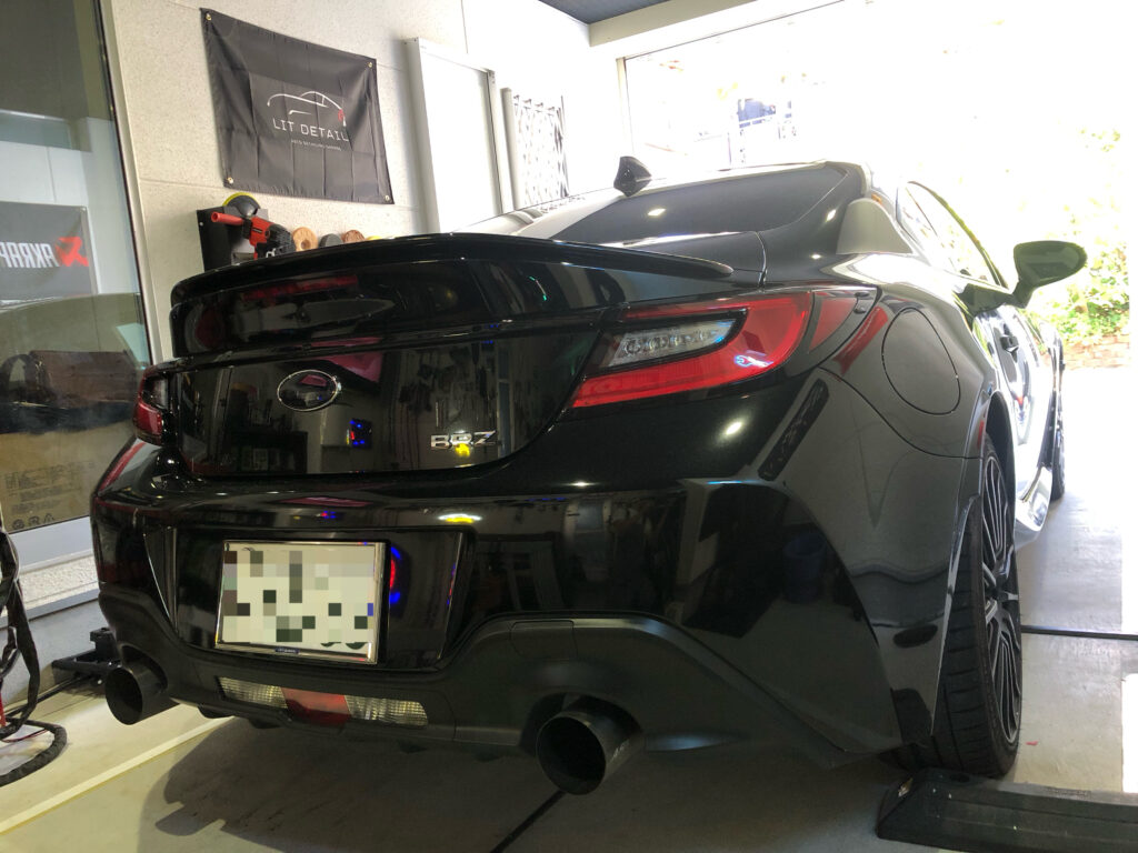事故修理を終えたスバル BRZ｜大阪・門真 LIT DETAIL