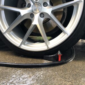 【業務用】タイヤホースガイド ボディ研磨 洗車 コーティング作業が捗る 4個セット