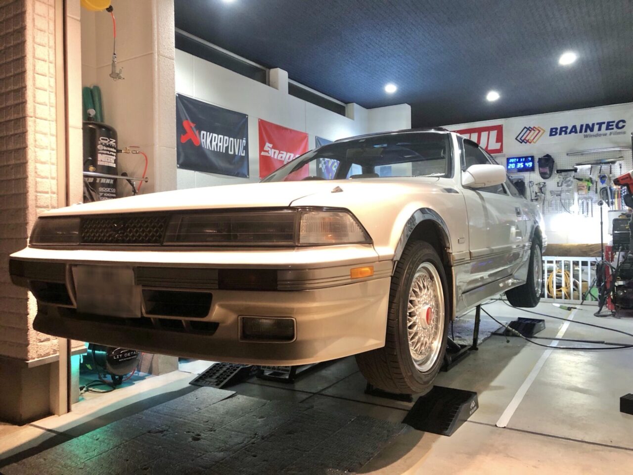トヨタ ソアラ 旧車 マフラー底上げ加工 ｜東大阪から