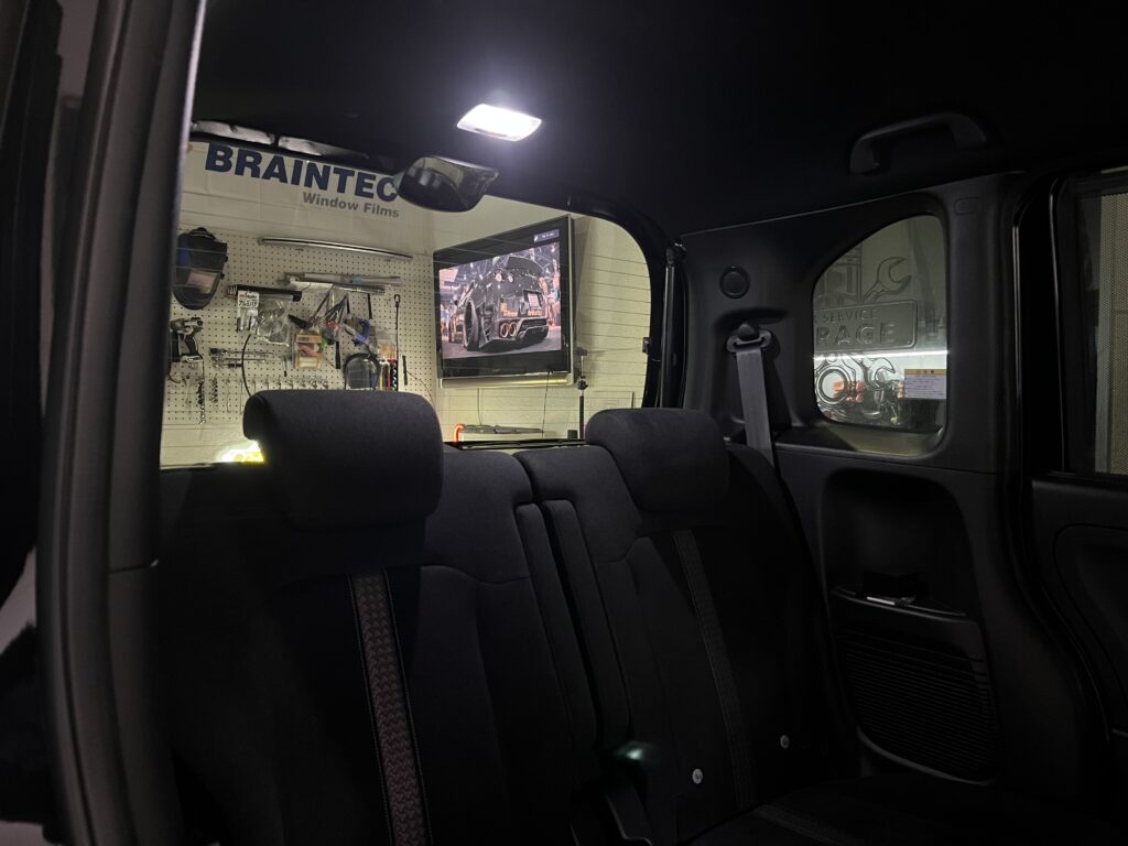 ホンダ N-BOX カスタム カーフィルム施工前 車内からの視界｜大阪・門真 LIT DETAIL