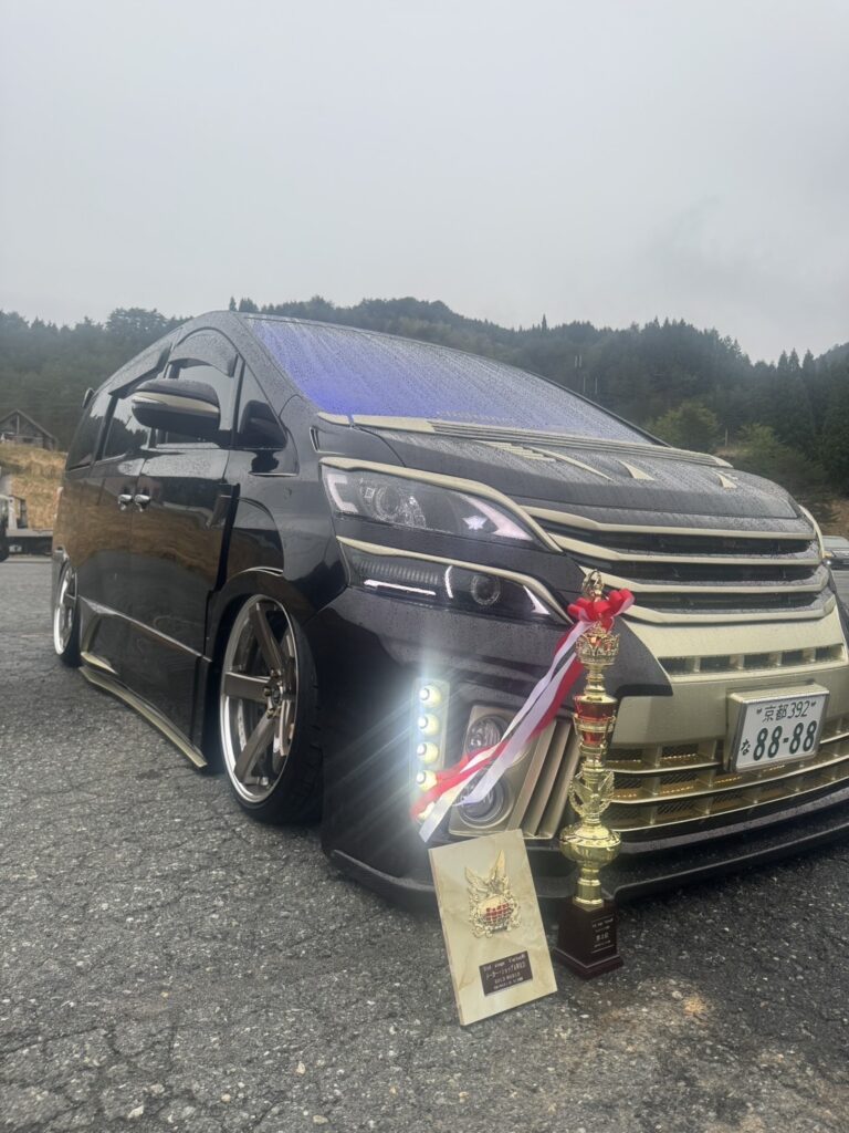 VERTEX杯で2位を受賞したときのヴェルファイア｜大阪・門真 LIT DETAIL
