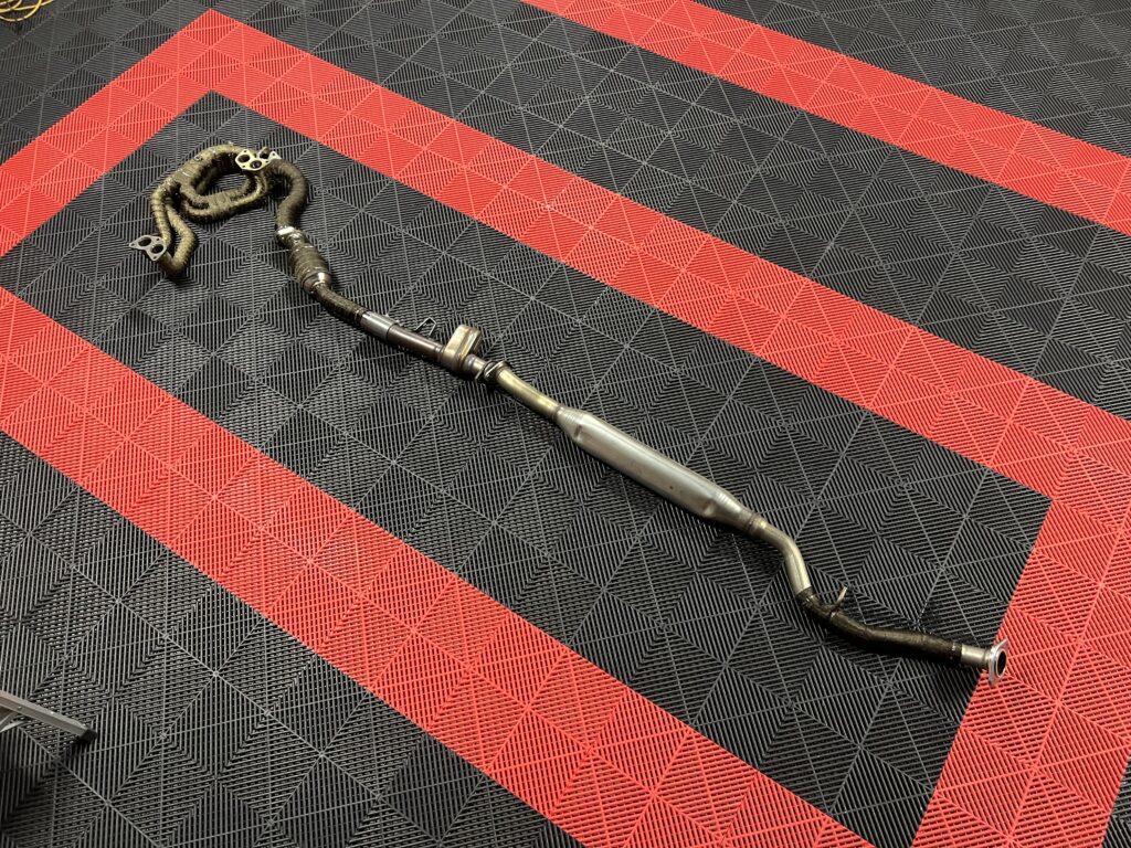 GR86 デフ付近のバンテージ巻きで熱対策｜大阪・門真 LIT DETAIL