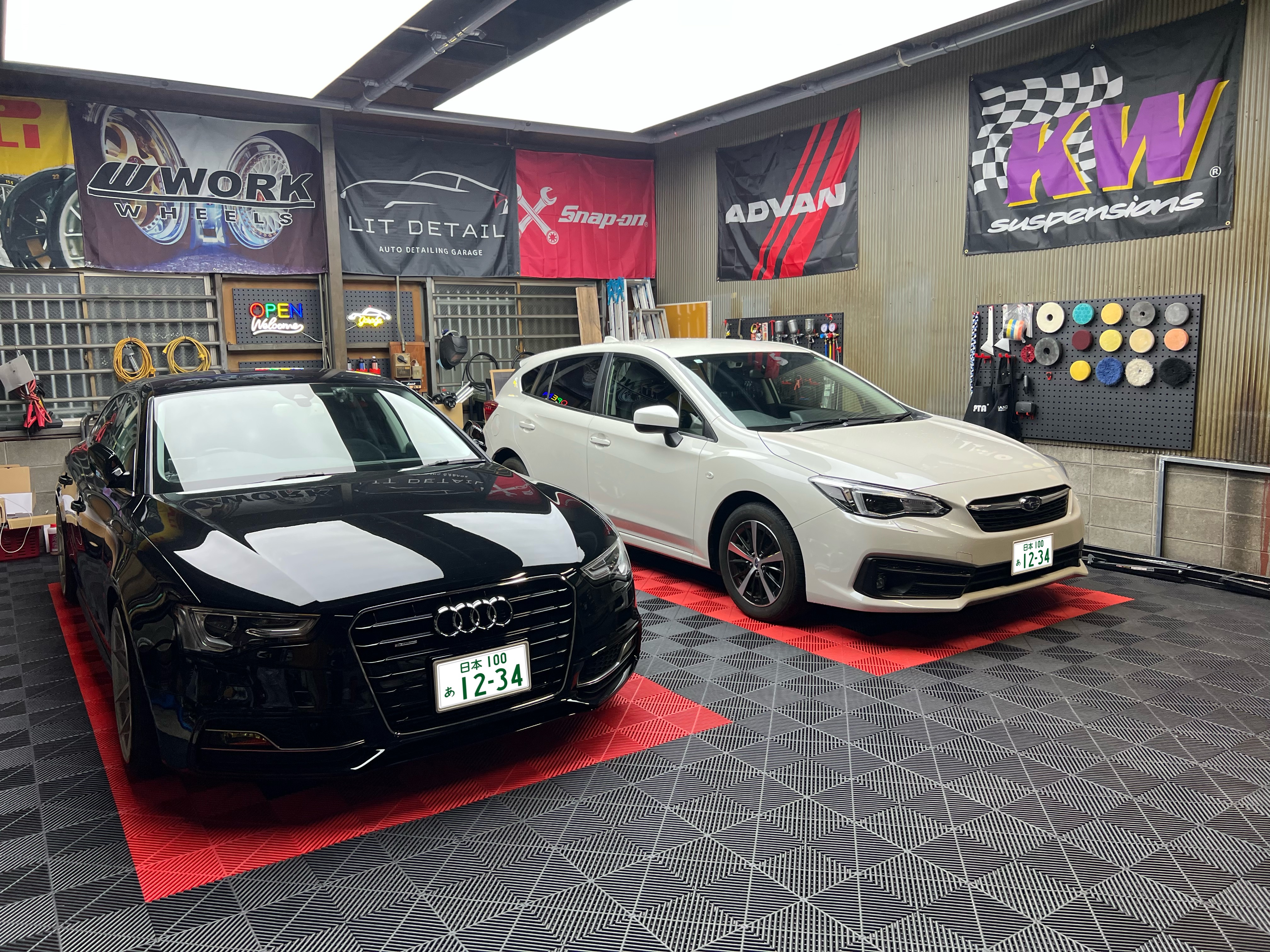 大阪・門真の格安車検・車両整備 LIT DETAIL。カスタムカーの継続車検にも対応