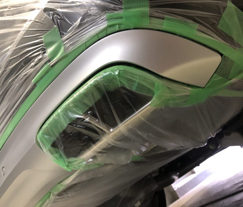 ボルボ XC90 バンパー塗装｜大阪のバンパー塗装専門店 LIT DETAIL