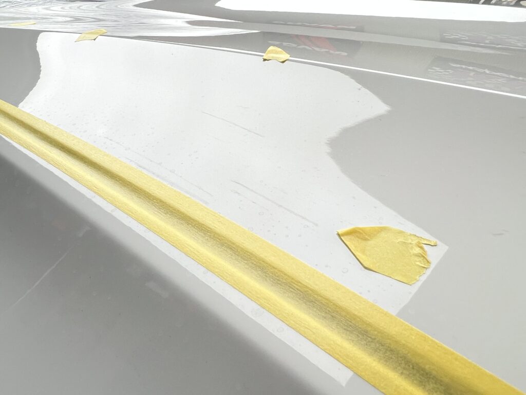BMW M340i ツーリング ボンネットの傷・汚れ 研磨前｜大阪・門真 LIT DETAIL