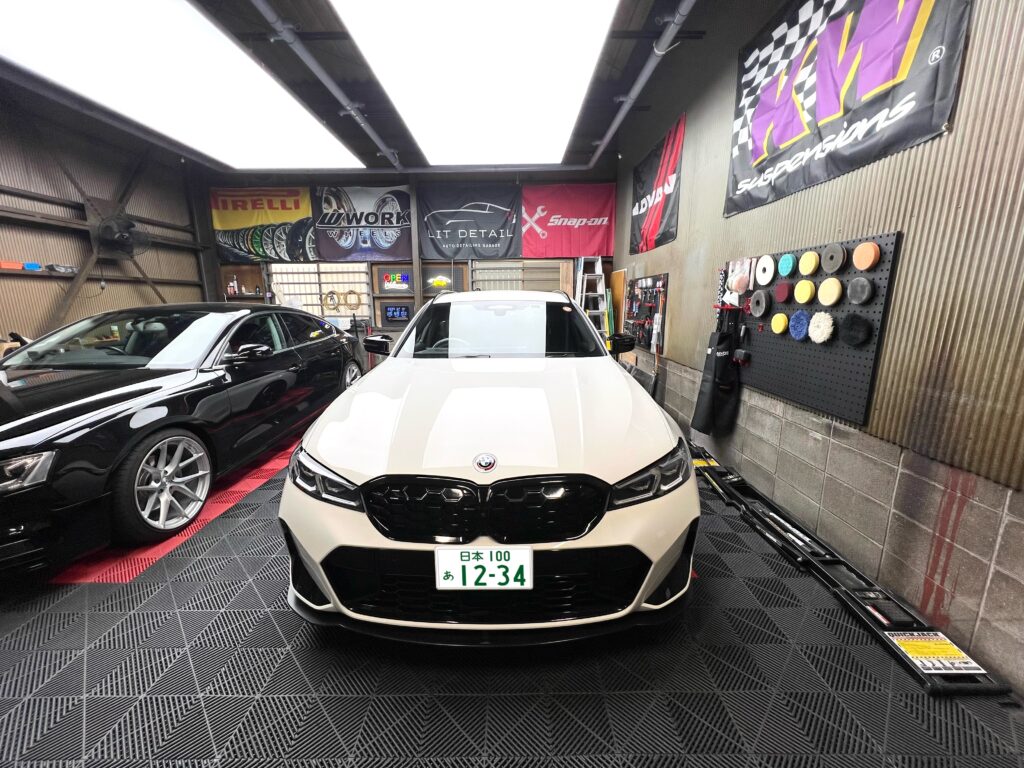 BMW M340i ツーリング（G21）ガラスコーティング施工後｜大阪・門真 LIT DETAIL