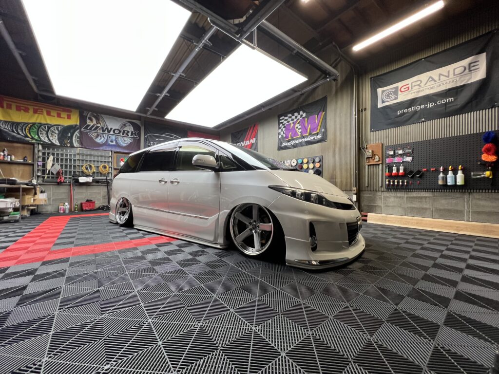 大阪・門真|ワンオフマフラー製作専門店LIT DETAIL エスティマ マフラーリメイク加工