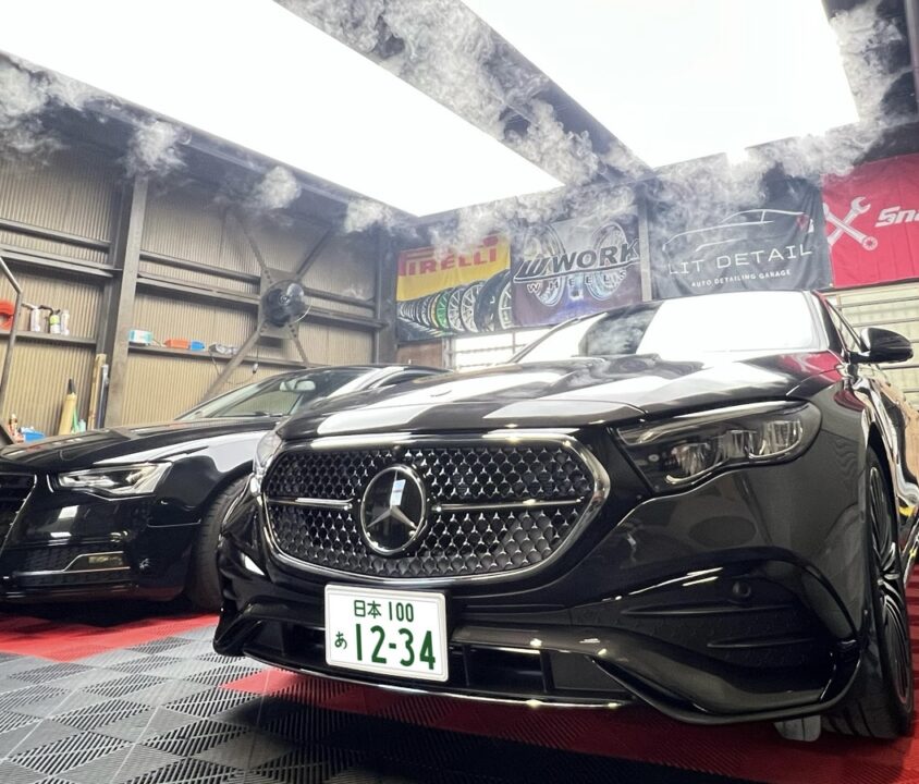 完全室内の施工ブース｜大阪・門真 LIT DETAIL
