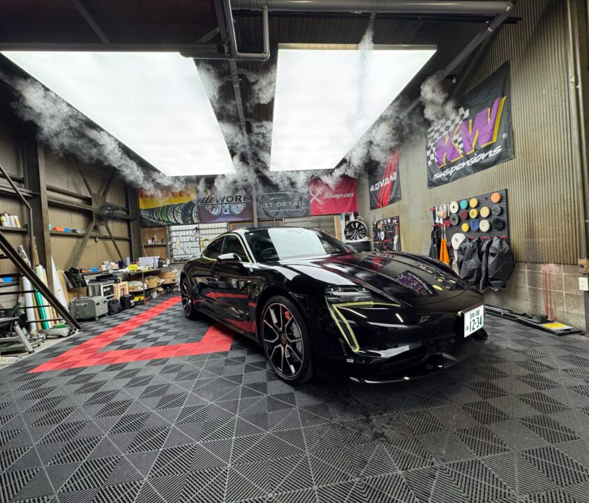 ポルシェ タイカンターボ CLIMAX PPF施工｜大阪 LIT DETAIL