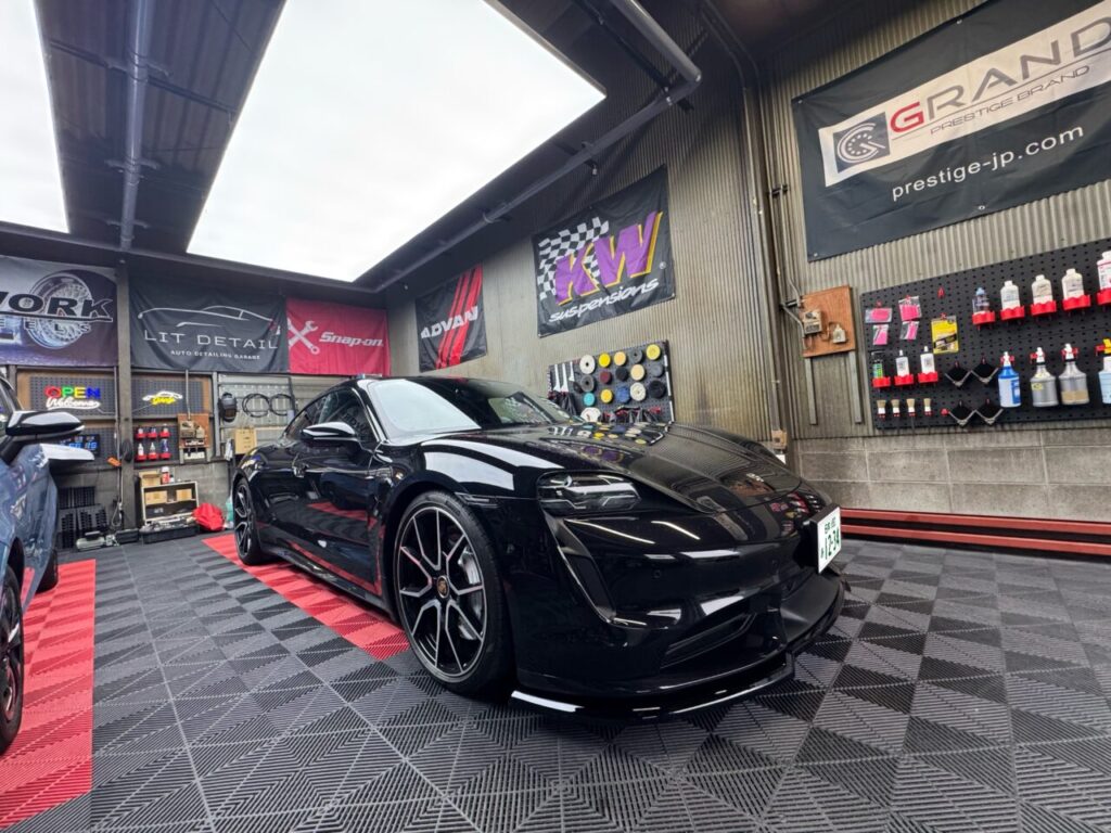 ポルシェ タイカンターボ|PPF・G-POWER・コーティング施工事例【大阪 LIT DETAIL】